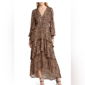 Fourteenth Place leopard dress size Small